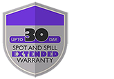 Spot and Spill Warranty Badge