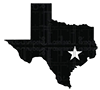 Houston Texas Icon with Star