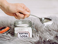 odors in your carpet with baking soda
