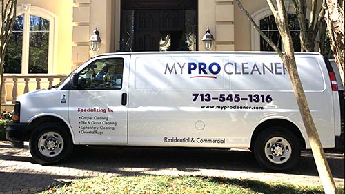 clean beautiful truck-mounted cleaning equipment