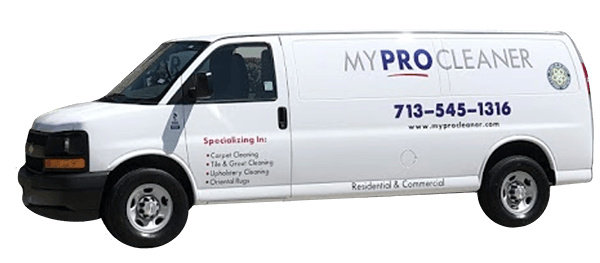 My Pro Cleaner van and equipment